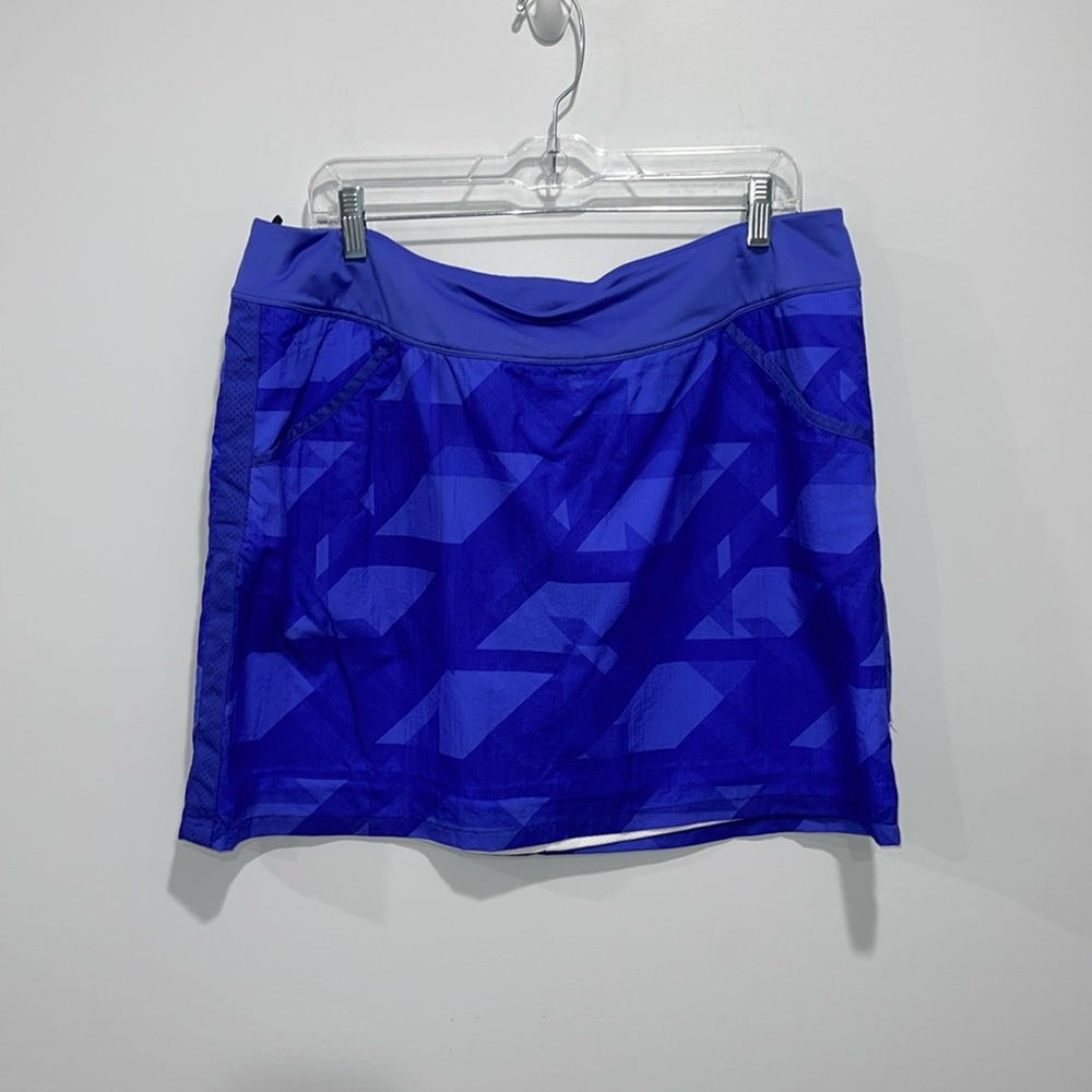 Nike Golf Tour Performance skirt royal blue size large NEW